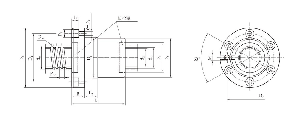 FF1604-3滾珠絲杠